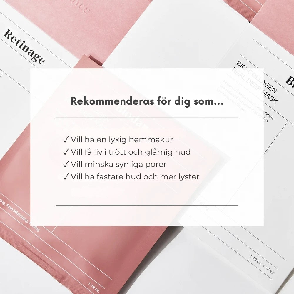 Retinage - Kollagenmask 4st